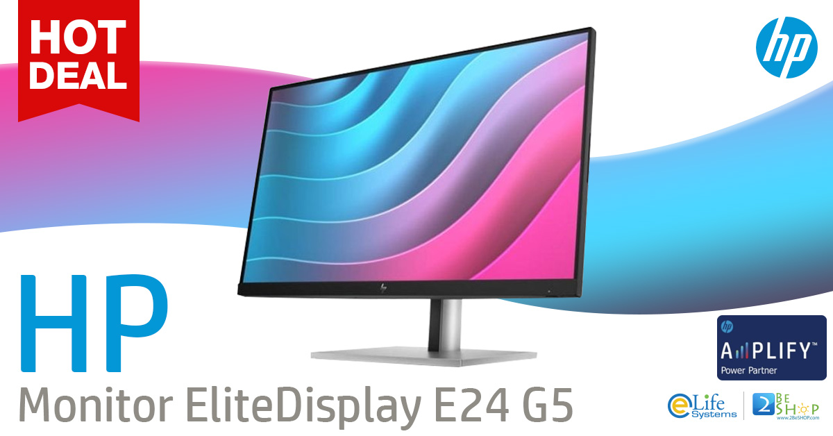 ช้อป [6N6E9AA] HP Monitor EliteDisplay E24 G5 ราคาถูก ซื้อออนไลน์ที่นี่ ...